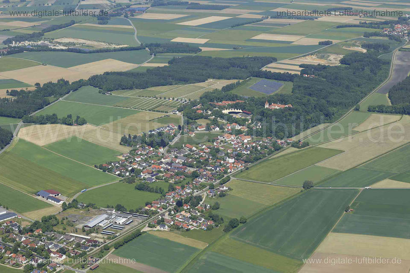 Luftaufnahme Kaltenberg in Geltendorf | Oberbayern, Bayern