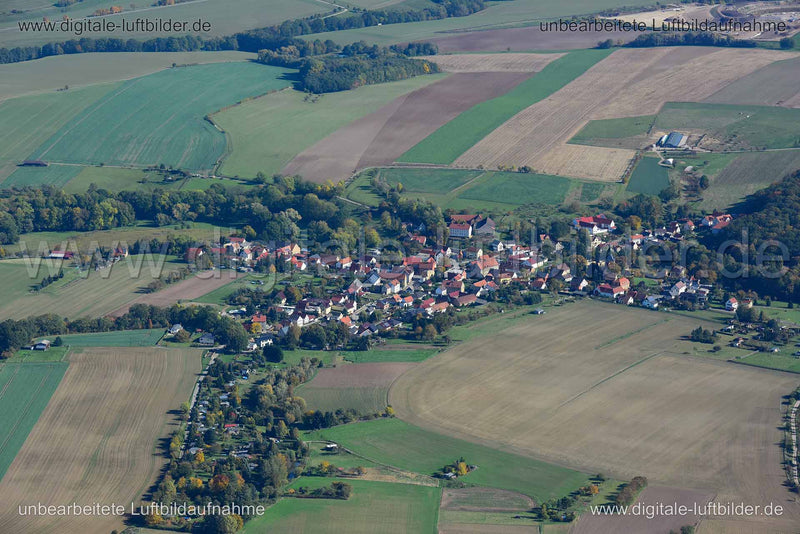 Luftaufnahme Grossaga in Gera | Thüringen, Thüringen