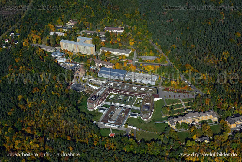 Luftaufnahme SRH Wald-Klinikum in Gera | Thüringen, Thüringen