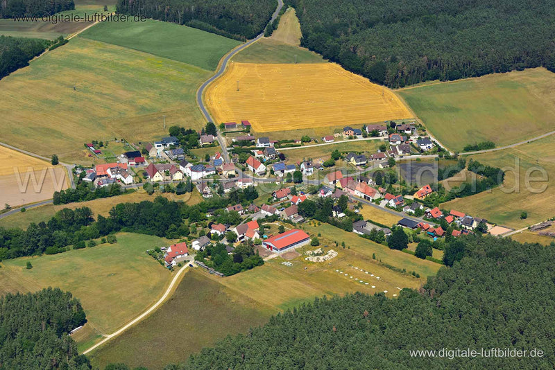 Luftaufnahme Göttelhöf in Gerhardshofen | Mittelfranken, Bayern