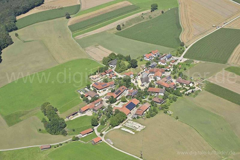 Luftaufnahme Frauenreuth in Glonn | Oberbayern, Bayern