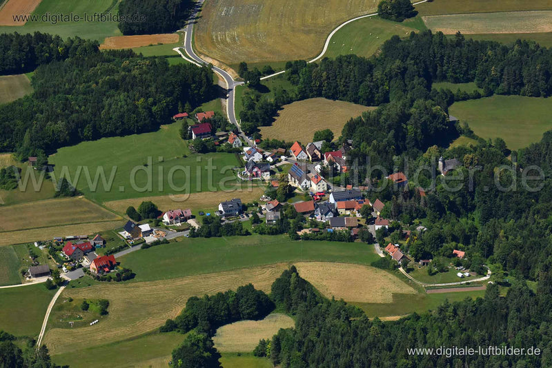 Luftaufnahme Kohlstein in Gößweinstein | Oberfranken, Bayern