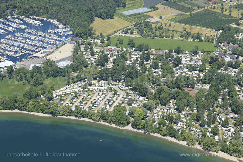 Luftaufnahme Gohren, Campingplatz in Gohren | Bodenseekreis, Baden-Württemberg
