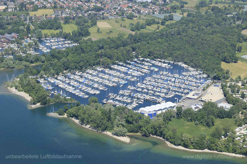 Luftaufnahme Gohren, Hafen in Gohren | Bodenseekreis, Baden-Württemberg