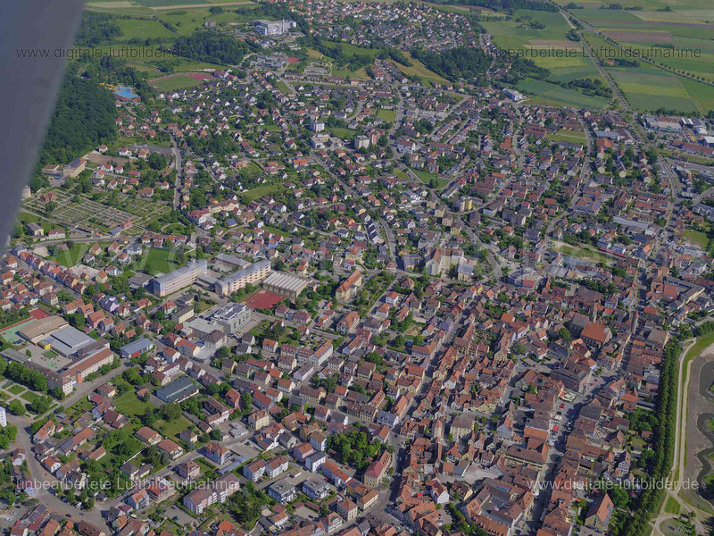 Luftaufnahme Gunzenhausen in Gunzenhausen | Mittelfranken, Bayern