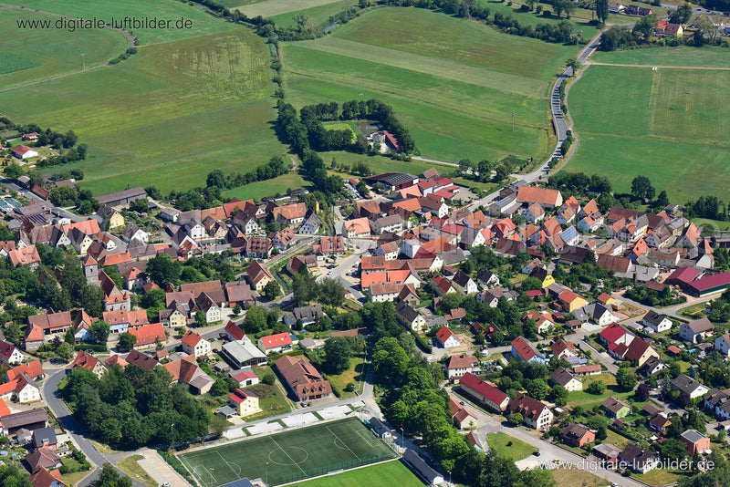 Luftaufnahme Gutenstetten in Gutenstetten | Mittelfranken, Bayern