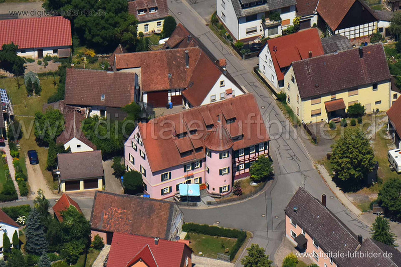 Luftaufnahme Landschlösschen Rockenbach in Gutenstetten | Mittelfranken, Bayern