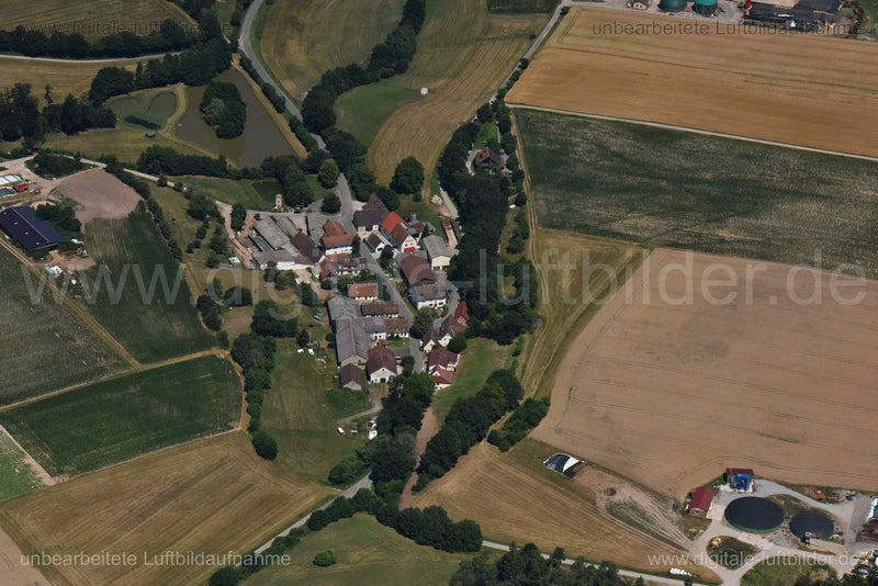 Luftaufnahme Lerchenhöchstadt in Gutenstetten | Mittelfranken, Bayern