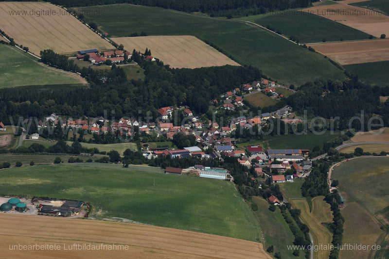 Luftaufnahme Obersteinbach in Gutenstetten | Mittelfranken, Bayern