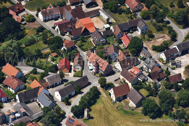 Luftaufnahme Rockenbach in Gutenstetten | Mittelfranken, Bayern