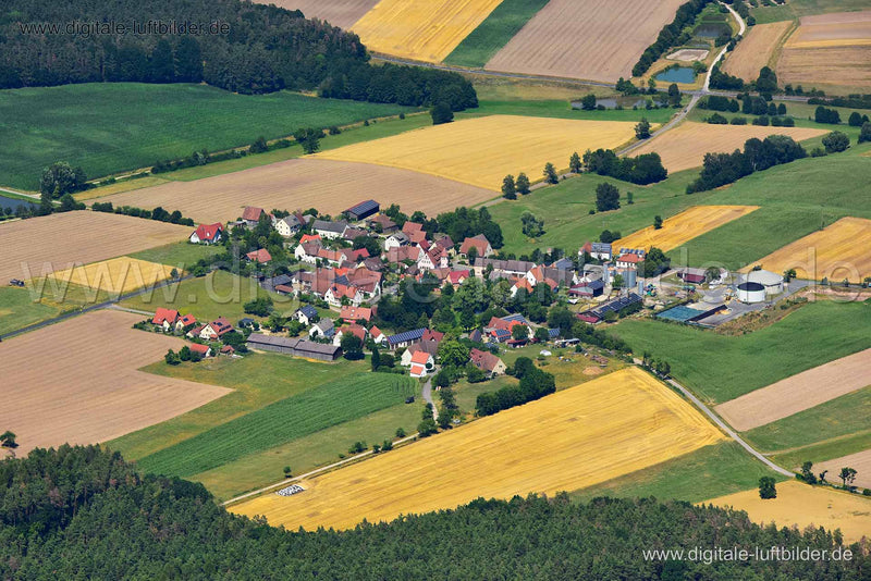 Luftaufnahme Rockenbach in Gutenstetten | Mittelfranken, Bayern