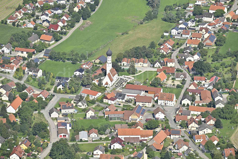 Luftaufnahme Handzell in Handzell | Oberbayern, Bayern