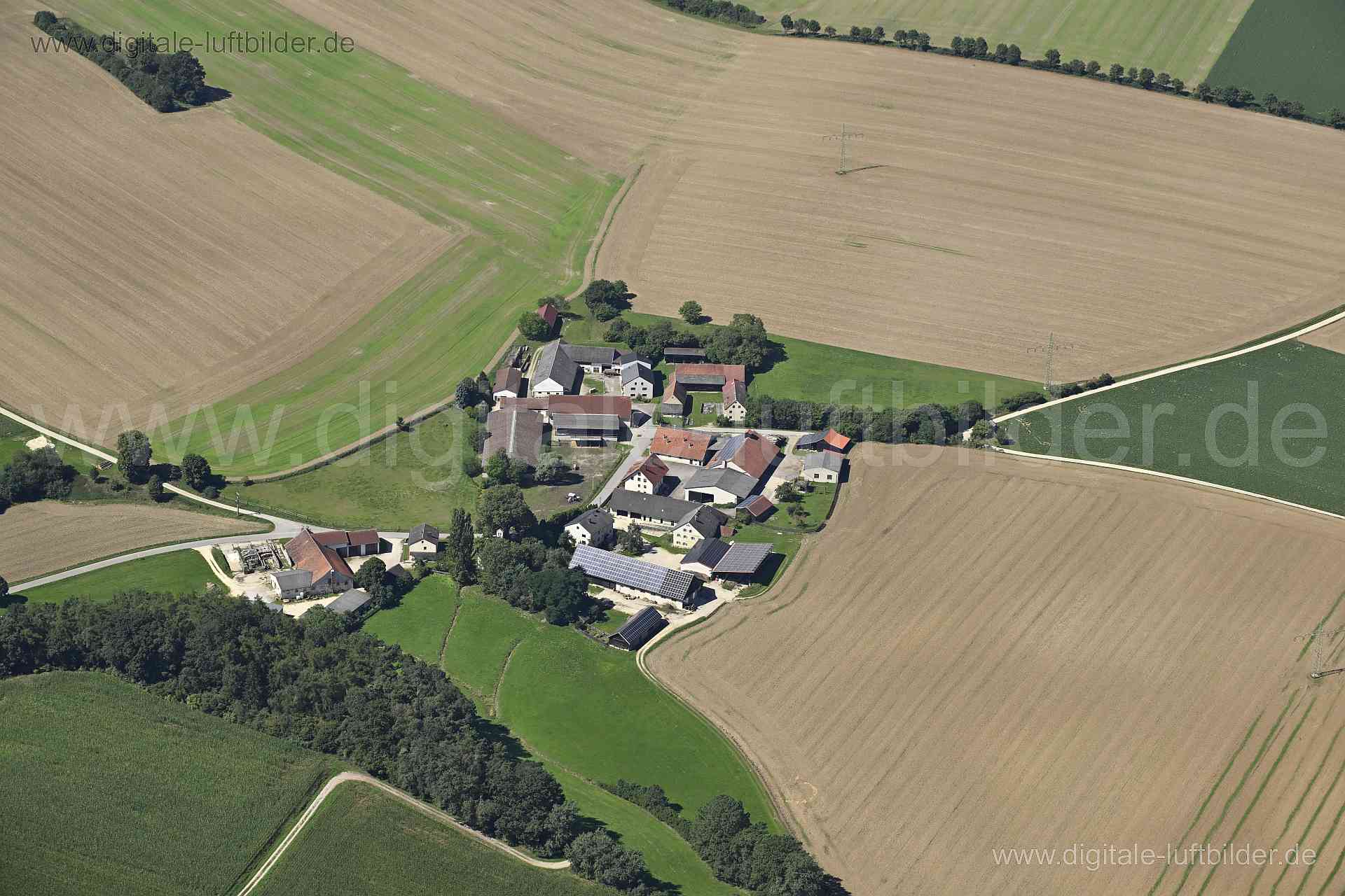 Luftaufnahme Buch in Hausen | Niederbayern, Bayern
