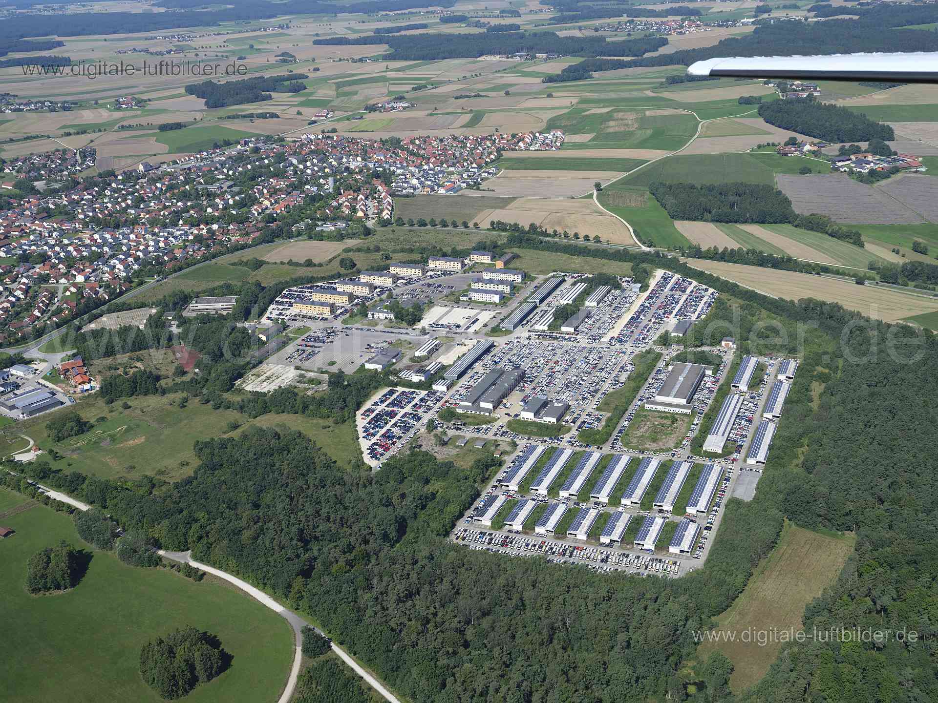 Luftaufnahme Hemau in Hemau | Oberpfalz, Bayern
