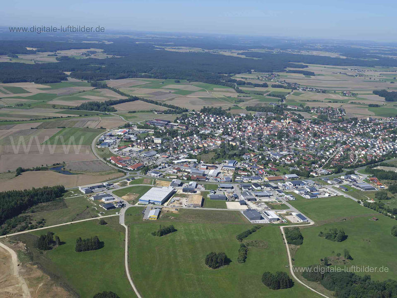Luftaufnahme Hemau in Hemau | Oberpfalz, Bayern