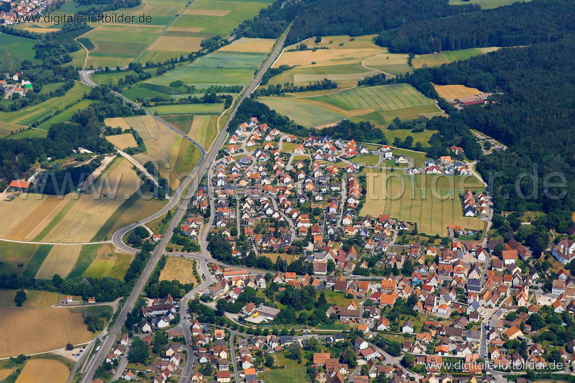 Luftaufnahme Henfenfeld in Henfenfeld | Mittelfranken, Bayern