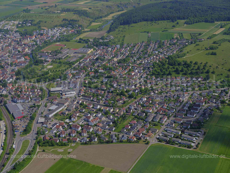 Luftaufnahme Herbrechtingen in Herbrechtingen | Stuttgart, Baden-Württemberg