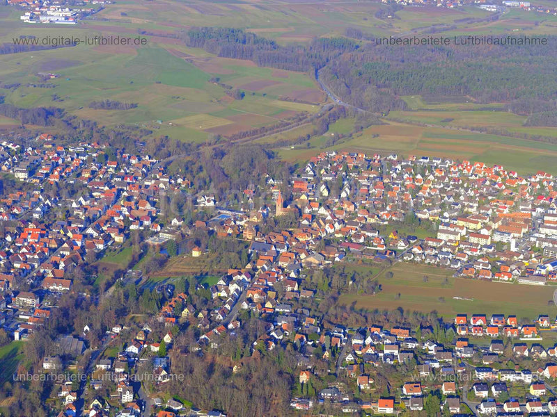 Luftaufnahme Heroldsberg in Heroldsberg | Mittelfranken, Bayern