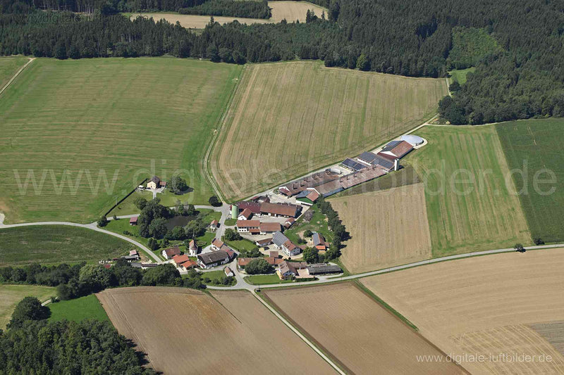Luftaufnahme Walpersdorf in Herrngiersdorf | Niederbayern, Bayern