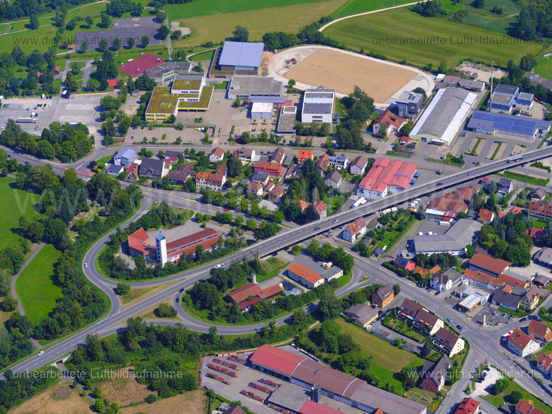 Luftaufnahme Freiwillige Feuerwehr Hersbruck in Hersbruck | Mittelfranken, Bayern