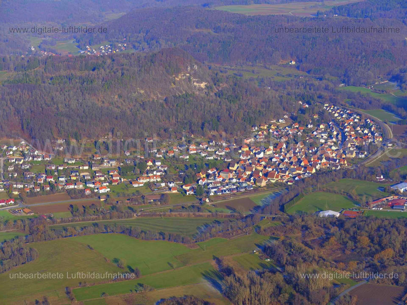 Luftaufnahme Hohenstadt (Hersbruck) in Hersbruck | Mittelfranken, Bayern