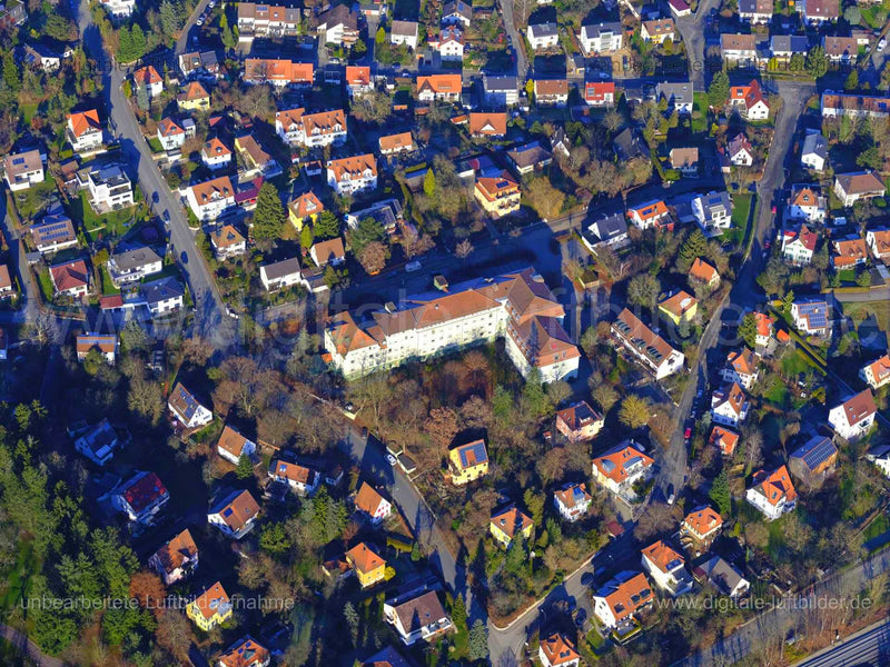 Luftaufnahme Krankenhaus Hersbruck in Hersbruck | Mittelfranken, Bayern