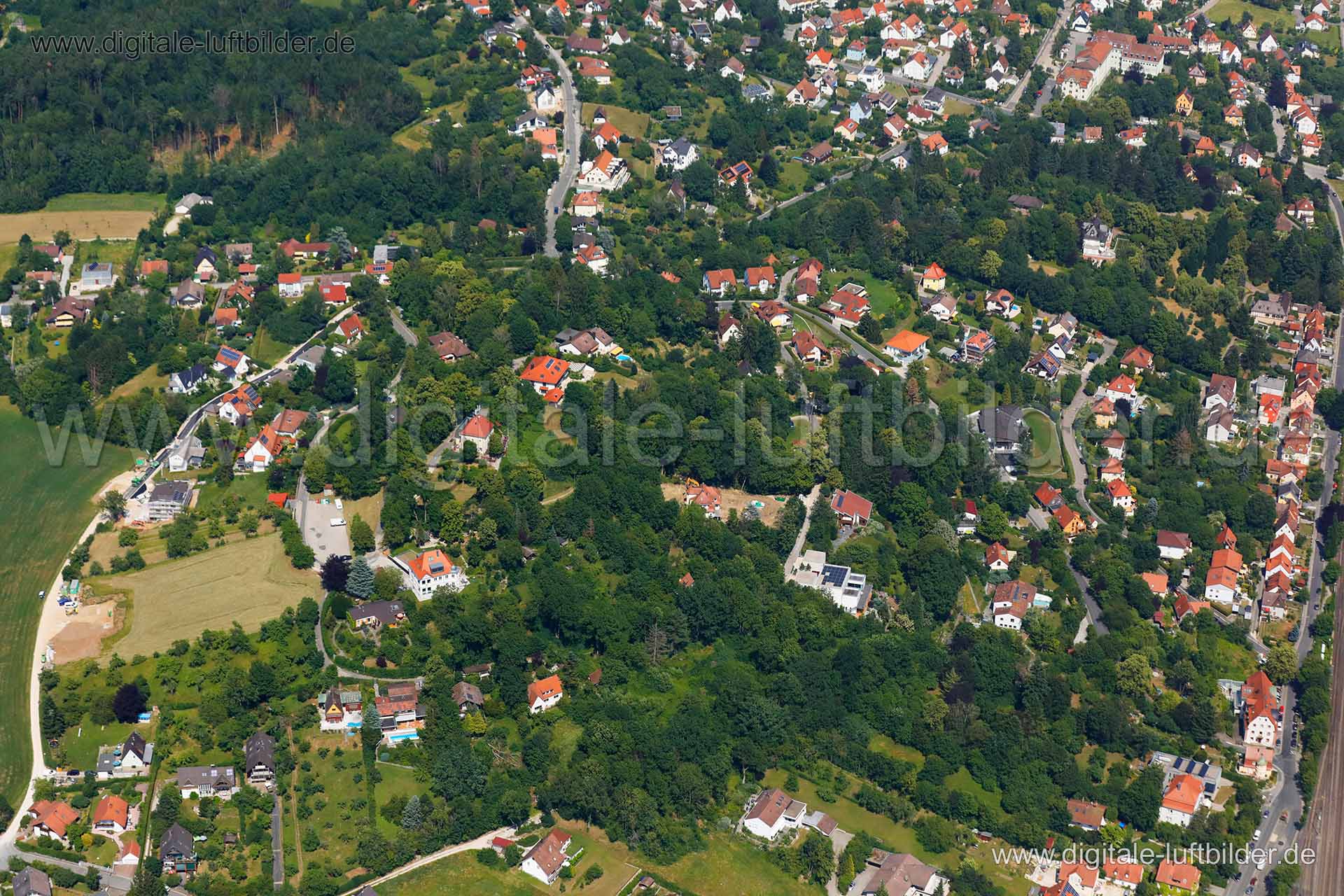 Luftaufnahme Michelsberg in Hersbruck | Mittelfranken, Bayern