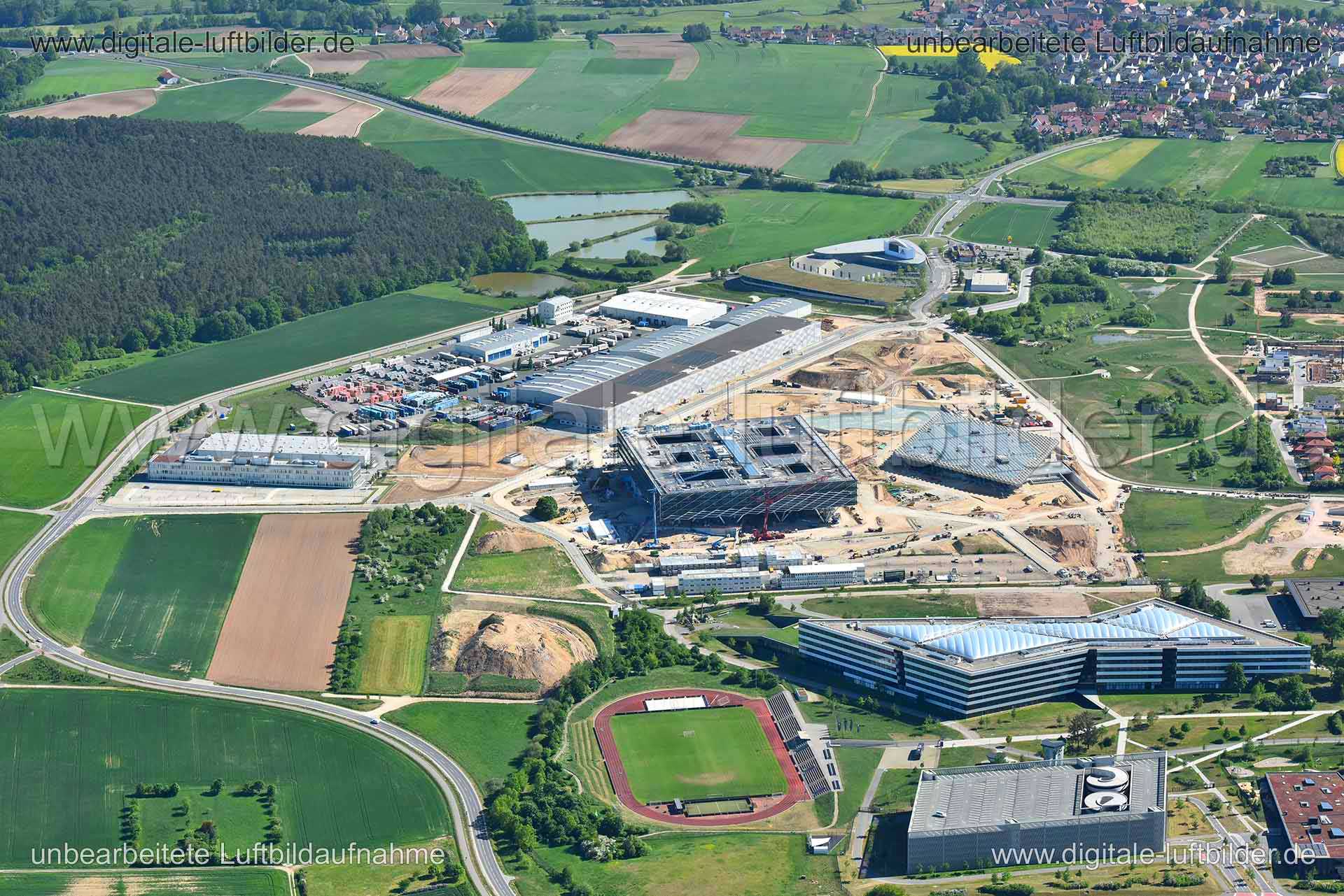Luftaufnahme Adidas Headquarters in Herzogenaurach | Mittelfranken, Bayern