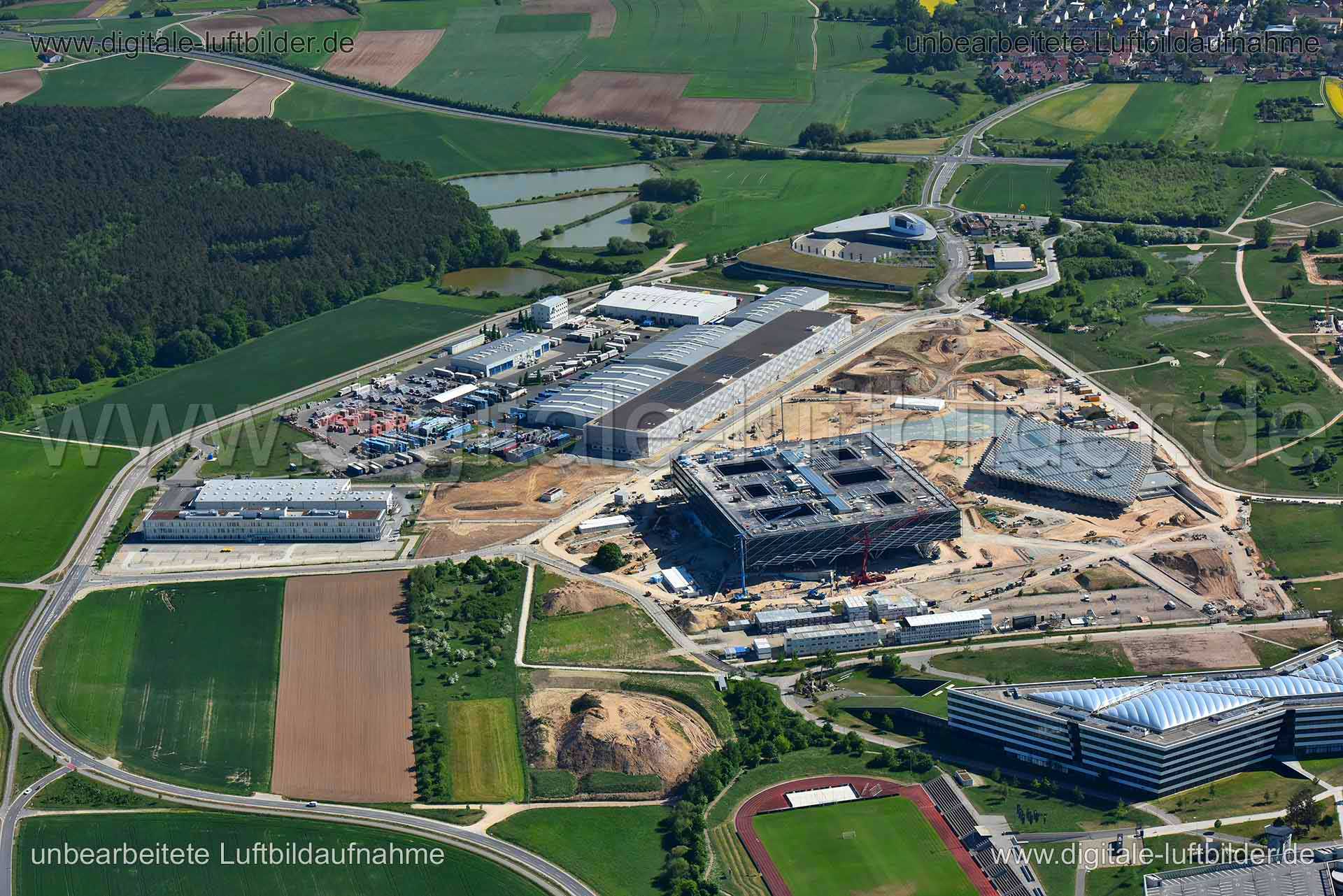 Luftaufnahme Adidas Headquarters in Herzogenaurach | Mittelfranken, Bayern