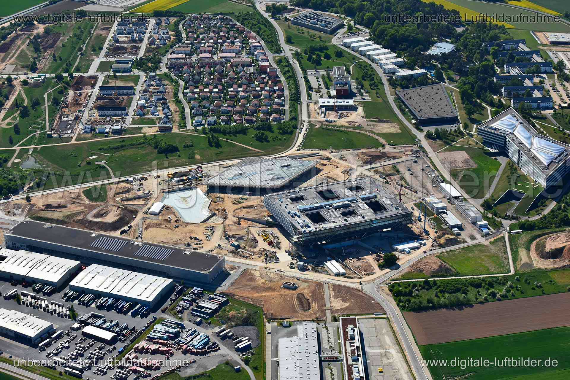 Luftaufnahme Adidas Headquarters in Herzogenaurach | Mittelfranken, Bayern