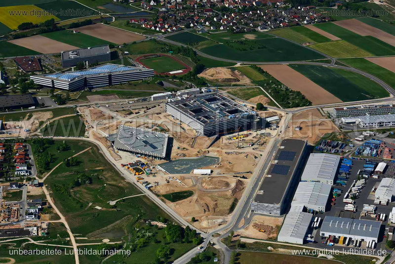 Luftaufnahme Adidas Headquarters in Herzogenaurach | Mittelfranken, Bayern