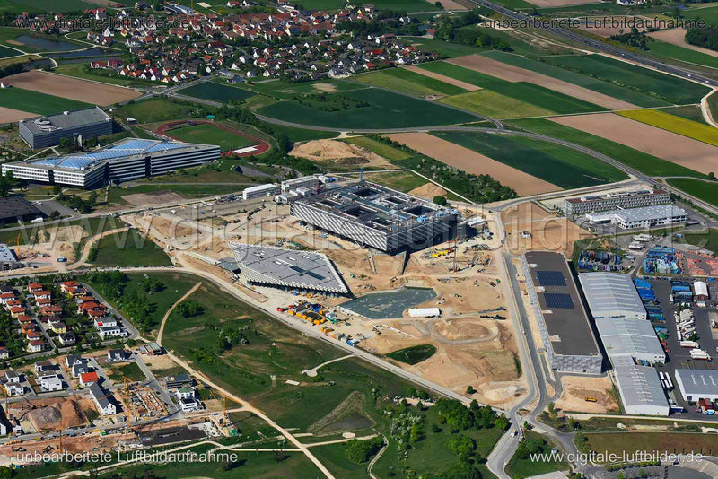 Luftaufnahme Adidas Headquarters in Herzogenaurach | Mittelfranken, Bayern