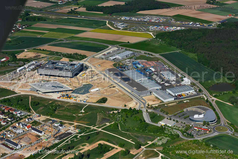 Luftaufnahme Adidas Headquarters in Herzogenaurach | Mittelfranken, Bayern