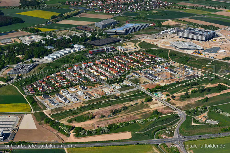 Luftaufnahme Adidas Headquarters in Herzogenaurach | Mittelfranken, Bayern