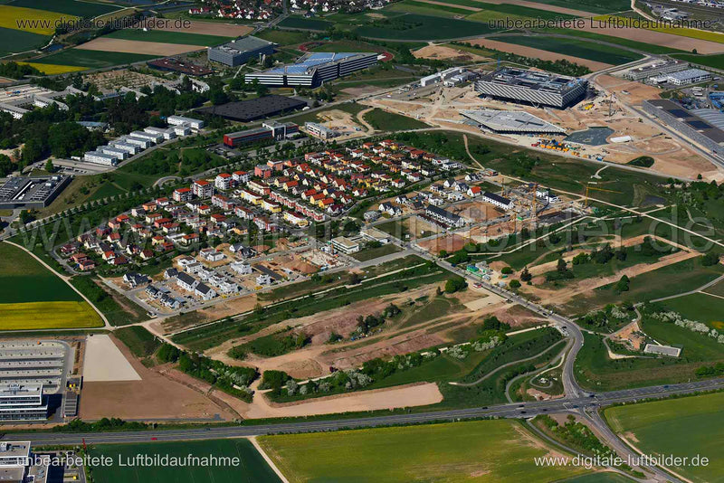 Luftaufnahme Adidas Headquarters in Herzogenaurach | Mittelfranken, Bayern