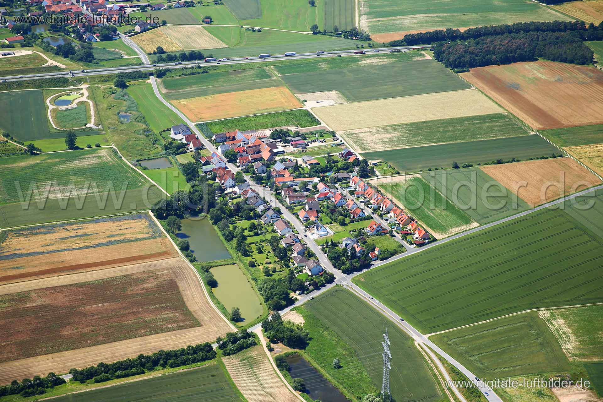 Luftaufnahme Häusling in Herzogenaurach | Mittelfranken, Bayern