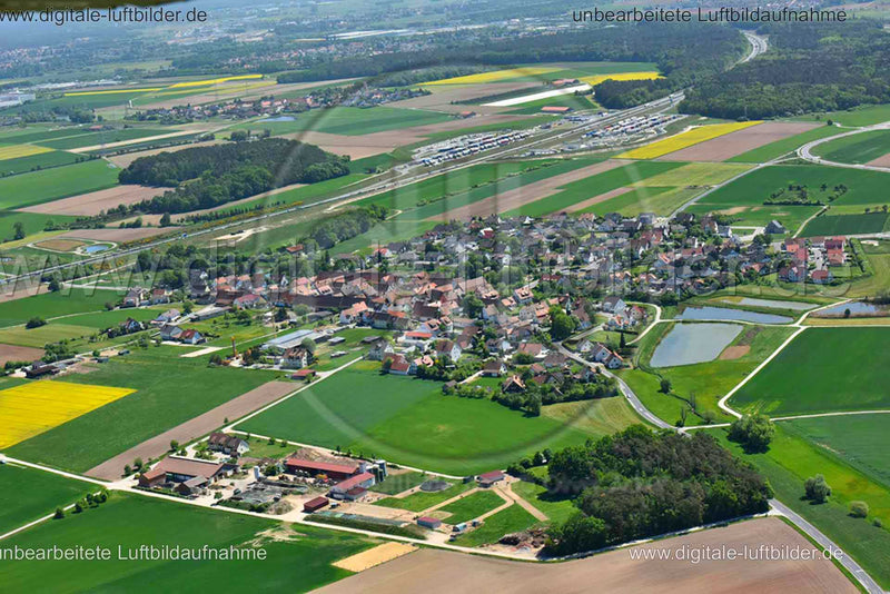 Luftaufnahme Haundorf in Herzogenaurach | Mittelfranken, Bayern