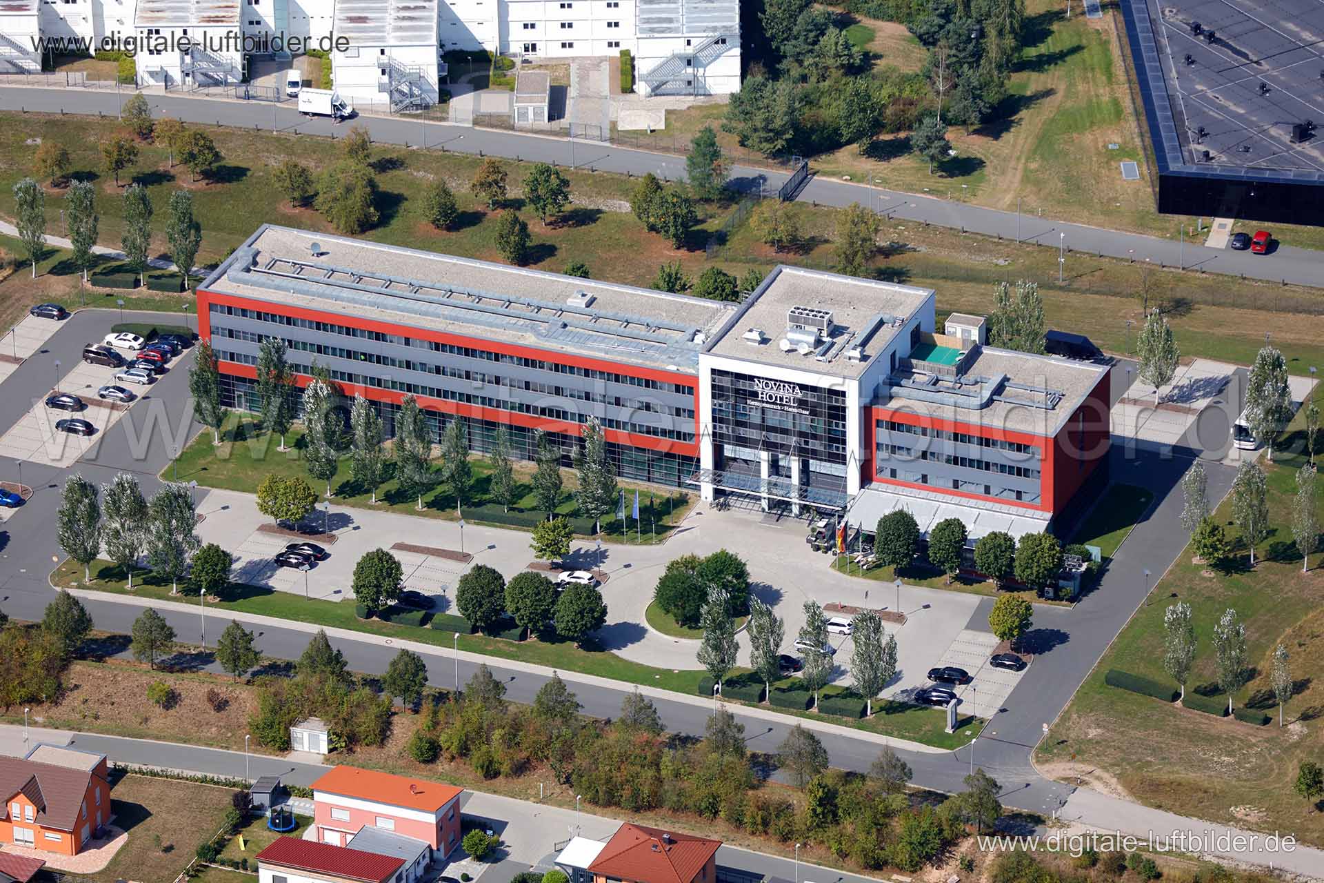 Luftaufnahme Herzo Base in Herzogenaurach | Mittelfranken, Bayern