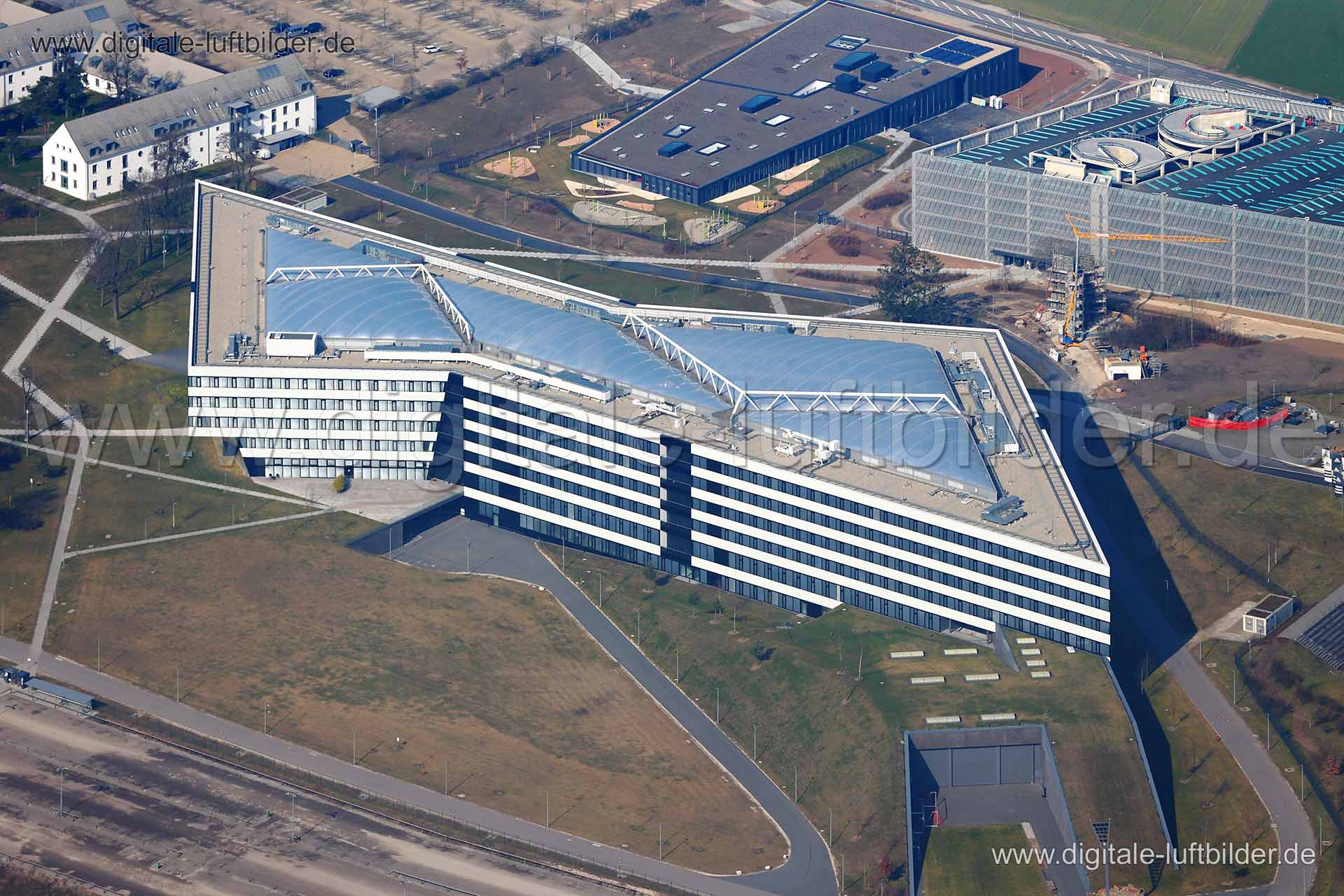 Luftaufnahme Herzo Base in Herzogenaurach | Mittelfranken, Bayern