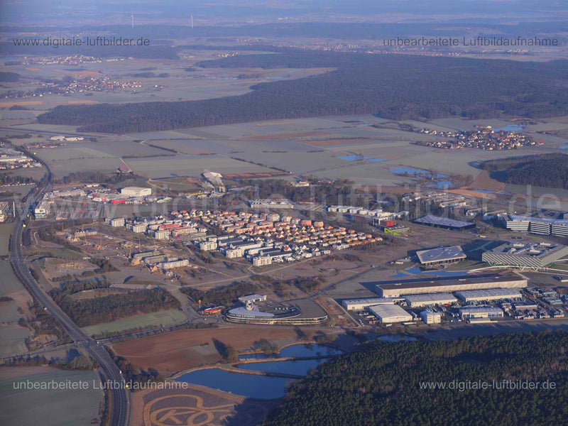 Luftaufnahme Herzo Base in Herzogenaurach | Mittelfranken, Bayern