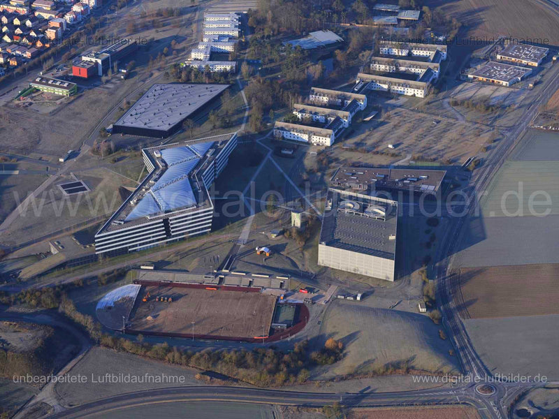 Luftaufnahme Herzo Base in Herzogenaurach | Mittelfranken, Bayern