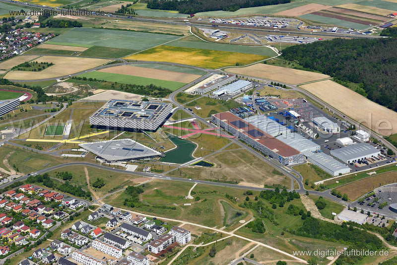 Luftaufnahme Herzo Base in Herzogenaurach | Mittelfranken, Bayern