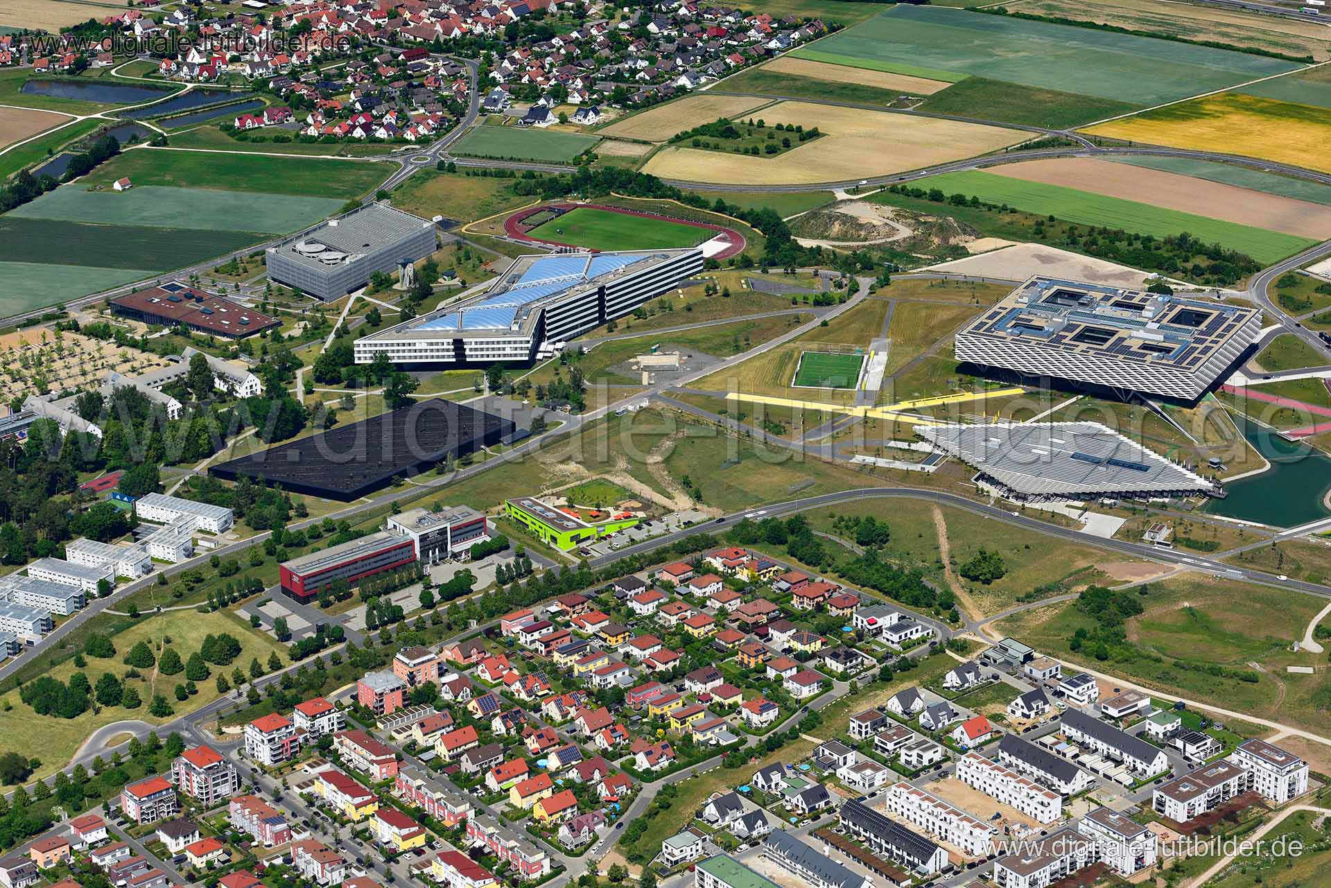 Luftaufnahme Herzo Base in Herzogenaurach | Mittelfranken, Bayern