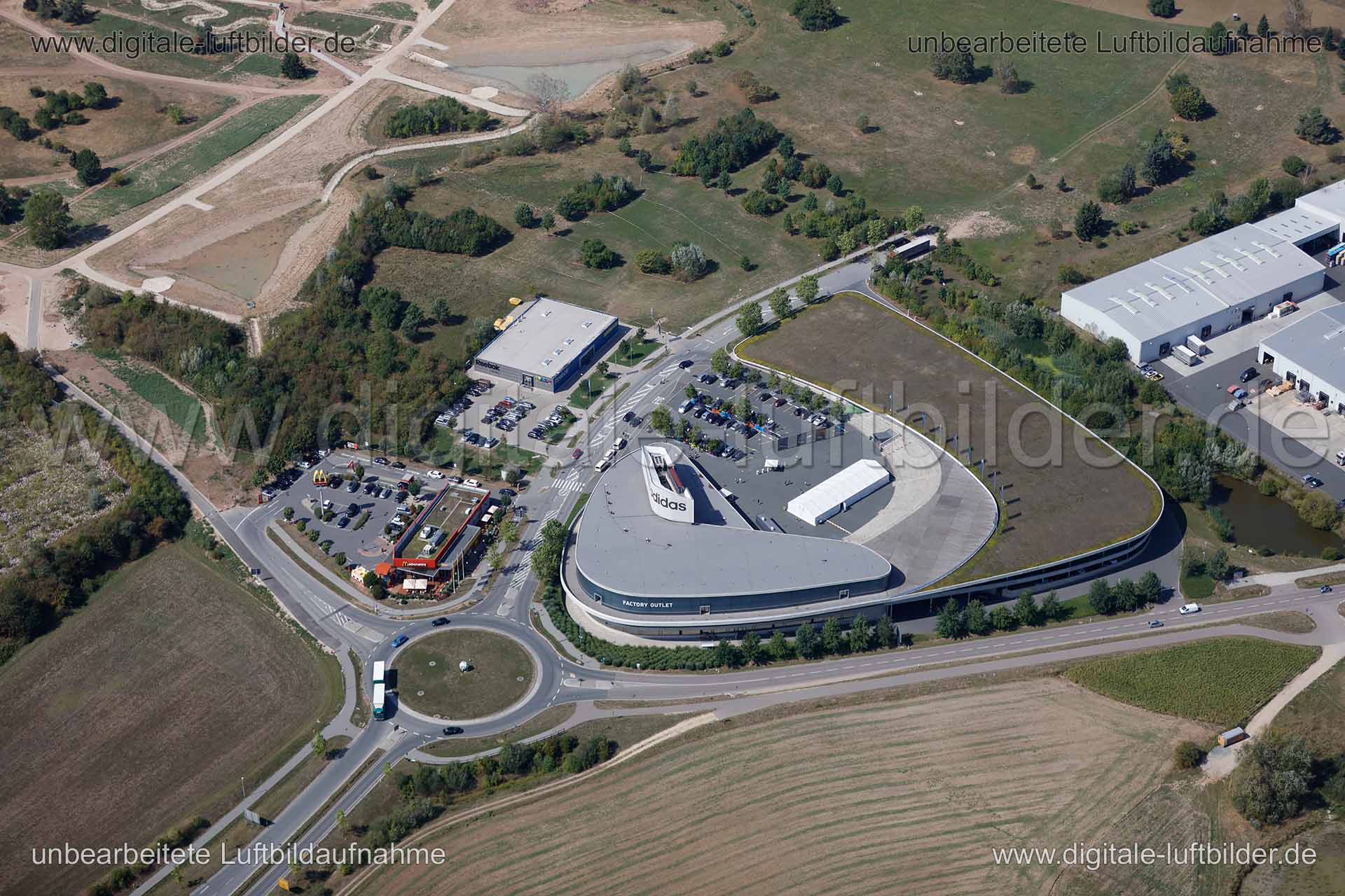 Luftaufnahme Herzogenaurach in Herzogenaurach | Mittelfranken, Bayern