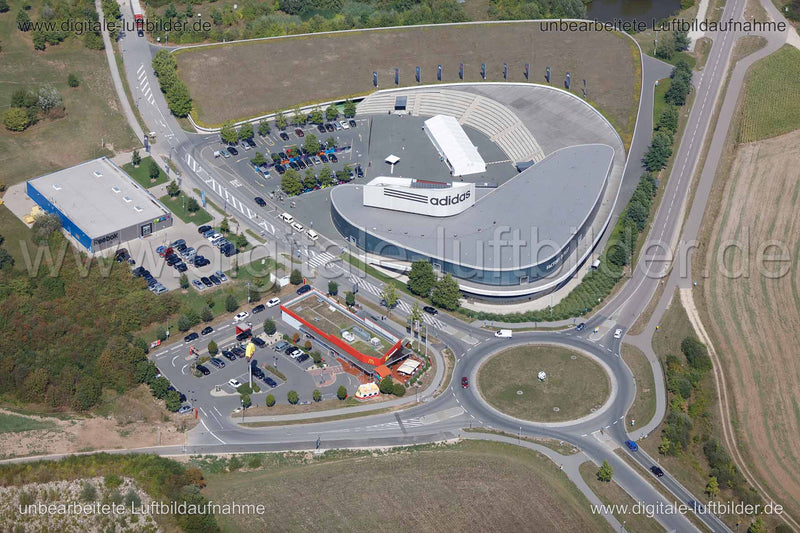 Luftaufnahme Herzogenaurach in Herzogenaurach | Mittelfranken, Bayern