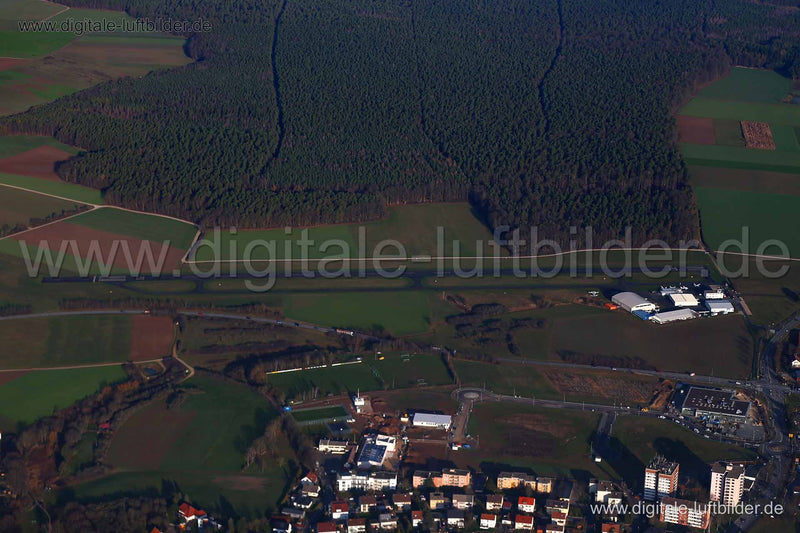 Luftaufnahme Herzogenaurach in Herzogenaurach | Mittelfranken, Bayern