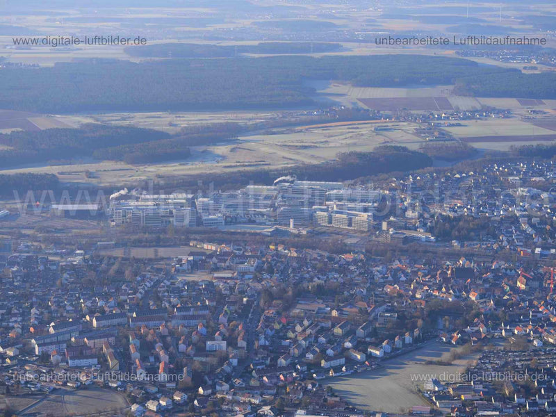 Luftaufnahme Herzogenaurach in Herzogenaurach | Mittelfranken, Bayern