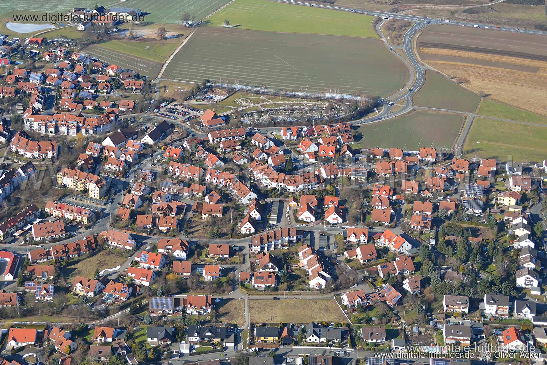 Luftaufnahme Herzogenaurach in Herzogenaurach | Mittelfranken, Bayern