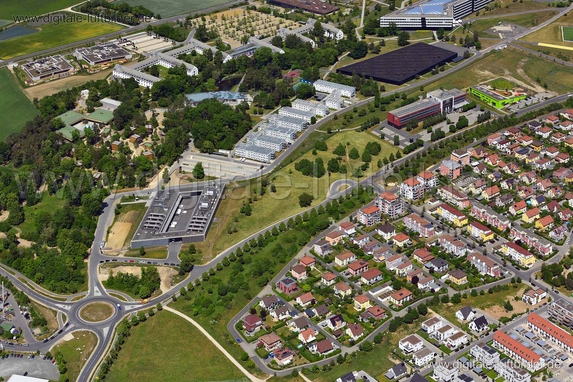 Luftaufnahme Herzogenaurach in Herzogenaurach | Mittelfranken, Bayern