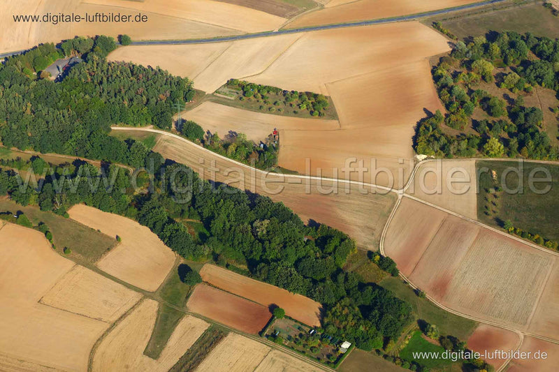 Luftaufnahme Landschaft in Herzogenaurach | Mittelfranken, Bayern